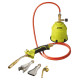 Meva Gas burner, soldering iron, gas cartridge heat gun HANDY - set