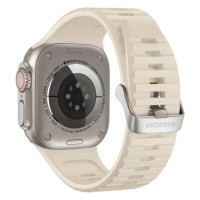 Decoded Ultra Traction Strap for Apple Watch 42 / 44 / 45 / 49 mm - White