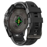 Tech-Protect Silicone Strap for Garmin Fenix 5X / 5X Plus / 6X / 6X Pro / 7X / 8 (51 mm) - Black