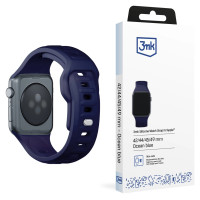 3Mk Protection 3mk Silicone Watch Strap for Apple Watch 42 / 44 / 45 / 49 mm - blue