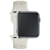3Mk Protection 3mk Silicone Watch Strap for Apple Watch 42/44/45/49mm - beige