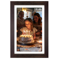 Denver Frameo PFF-1543DW 15.6" Digital Frame - Brown