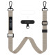 Tech-Protect C65 Rope Crossbody Leash - Beige