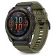 Tech-Protect Nylon strap for Garmin Fenix 5X / 5X PLUS / 6X / 6X PRO / 7X / 8 (51 mm) - green