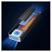 Orico OUM2-G20 M.2 NVME USB-C 3.2 20Gb/s Disk Drive - Silver