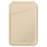 Uniq Coehl Esme Magnetic Wallet with Mirror and Stand Cream