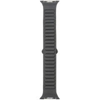 Audi Logo Synthetic Leather Magnetic Ring Strap for Apple Watch 44/45/46/49 mm - Black