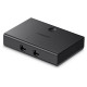 Ugreen switch switch 2xUSB-B - USB-A black (30345)