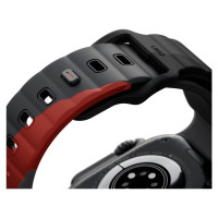 Uniq Stride De Rubber Strap for Apple Watch 44 / 45 / 46 / 49 mm - Gray