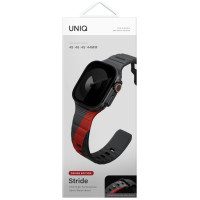 Uniq Stride De Rubber Strap for Apple Watch 44 / 45 / 46 / 49 mm - Gray
