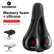 Rockbros LF044R saddle cover + rain cover - black and red