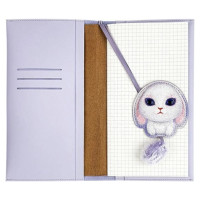 Nimmy Big Eyed Pet 2.0 Rabbit 2-in-1 Notebook + Pen Set - Purple