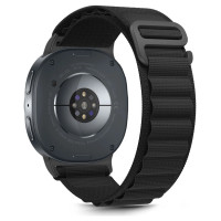 Tech-Protect Nylon Stripe Strap for Samsung Galaxy Watch 40/44/46 mm - Black