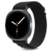 Tech-Protect Nylon Stripe Strap for Samsung Galaxy Watch 40/44/46 mm - Black