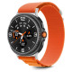 Tech-Protect Nylon Stripe Strap for Samsung Galaxy Watch 40/44/46 mm - Orange