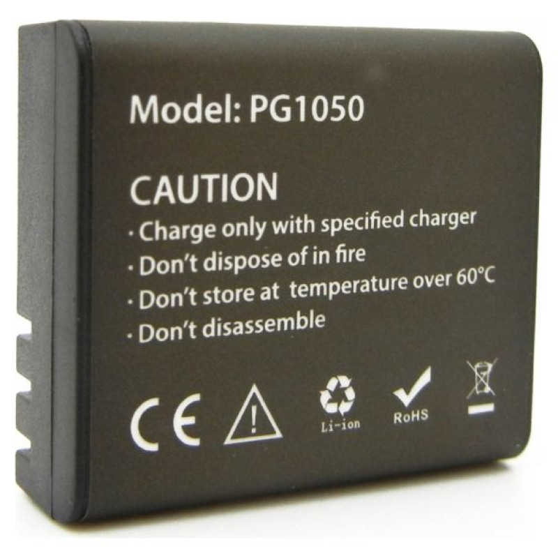 Goxtreme 1050mAh Akku for GoXtreme Rallye, Endurance, Discovery & Pioneer 01472