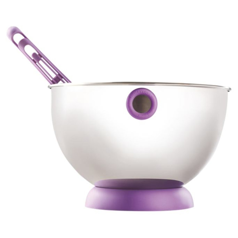 Viceversa Kogel Mogel Bowl + Whisk Set violet 16242