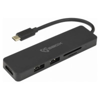 Sbox TCA-51 USB Type-C->HDMI/USB-3.0/SD+TF
