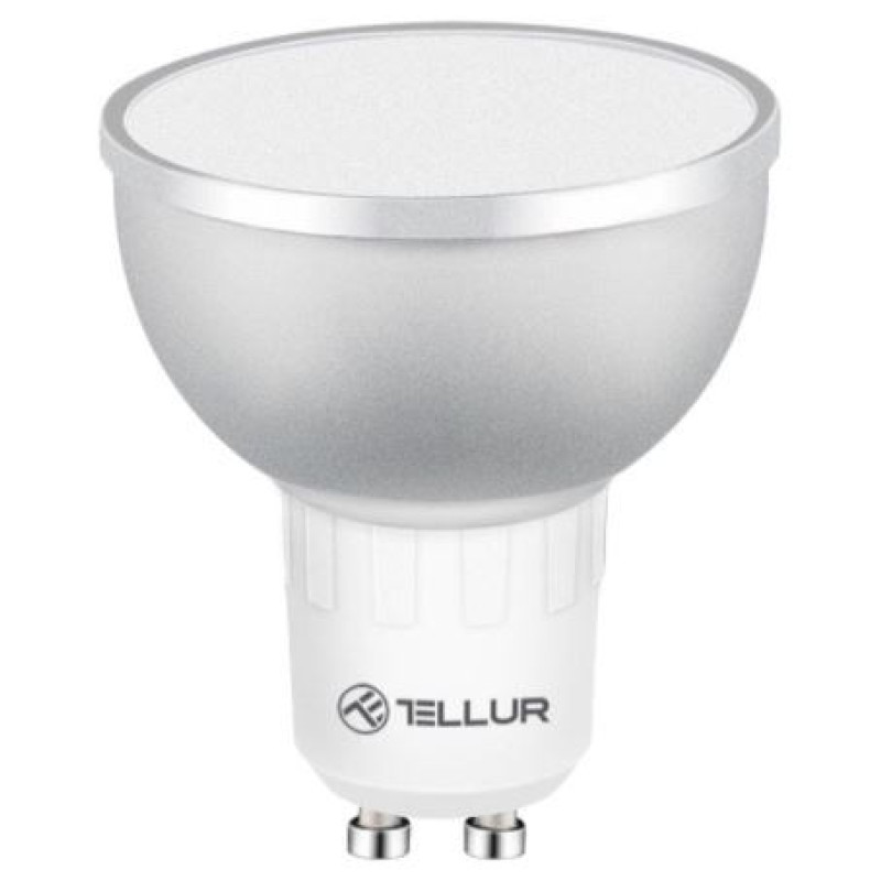 Tellur WiFi LED Smart Bulb GU10, 5W, White/Warm/RGB, Dimmer