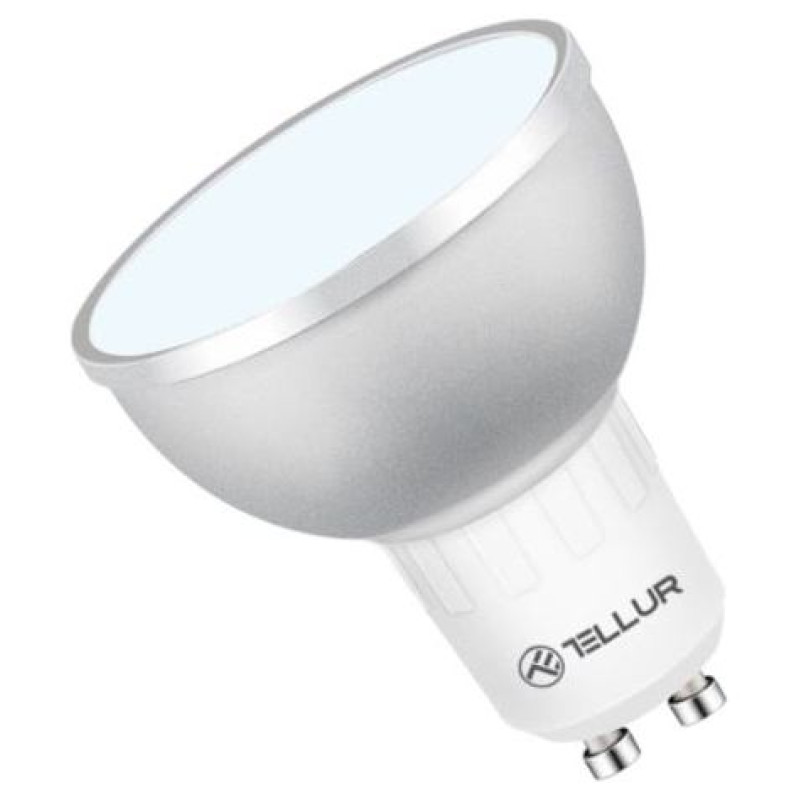 Tellur WiFi LED Smart Bulb GU10, 5W, White/Warm/RGB, Dimmer