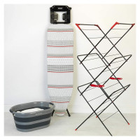 Russell Hobbs LA053879GRYFEU7 Collapsible laundry basket 27L