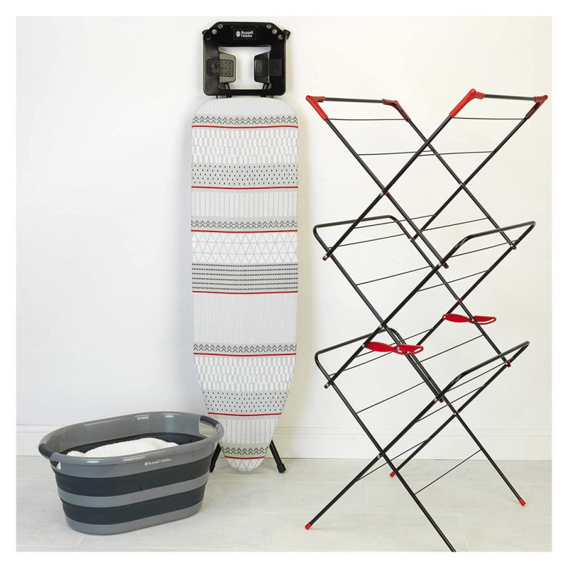 Russell Hobbs LA053879GRYFEU7 Collapsible laundry basket 27L