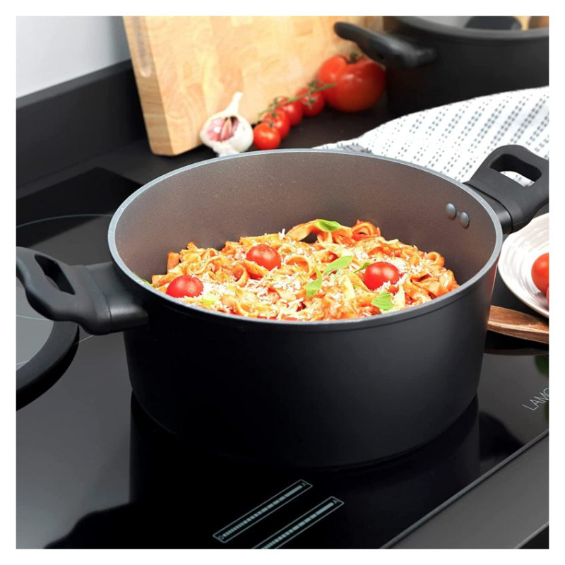 Russell Hobbs RH01864EU7 Crystaltech tall stockpot 24cm