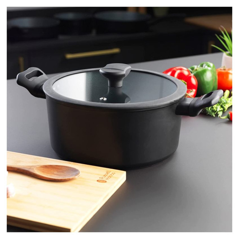 Russell Hobbs RH01864EU7 Crystaltech tall stockpot 24cm