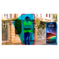 Tellur Smart WiFi Video DoorBell 1080P, Unlock function, Indoor chime, grey