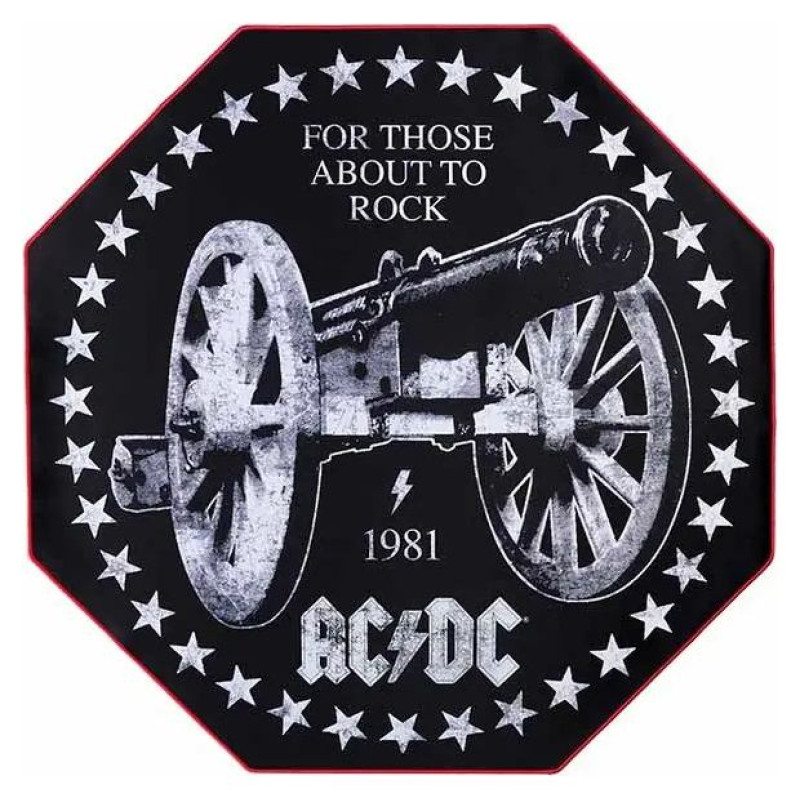 Subsonic Gaming Floor Mat AC/DC
