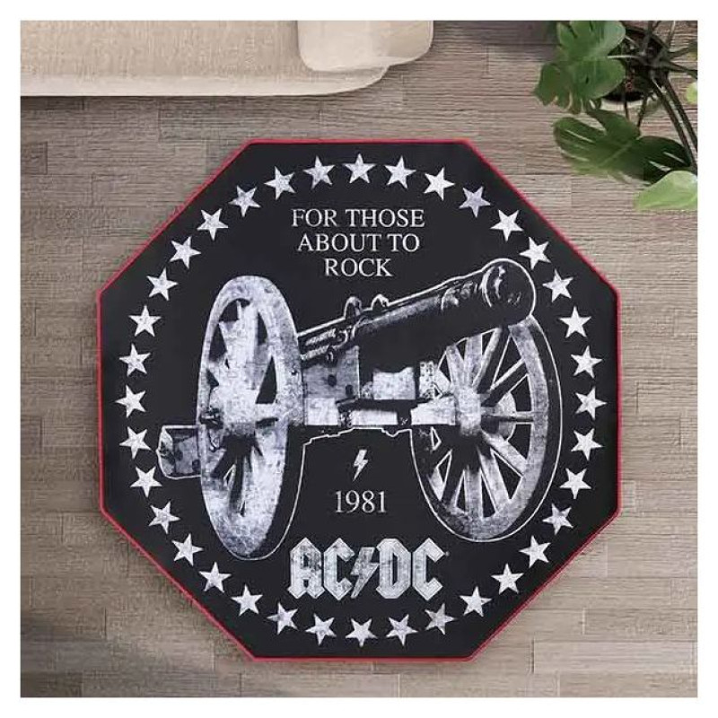 Subsonic Gaming Floor Mat AC/DC
