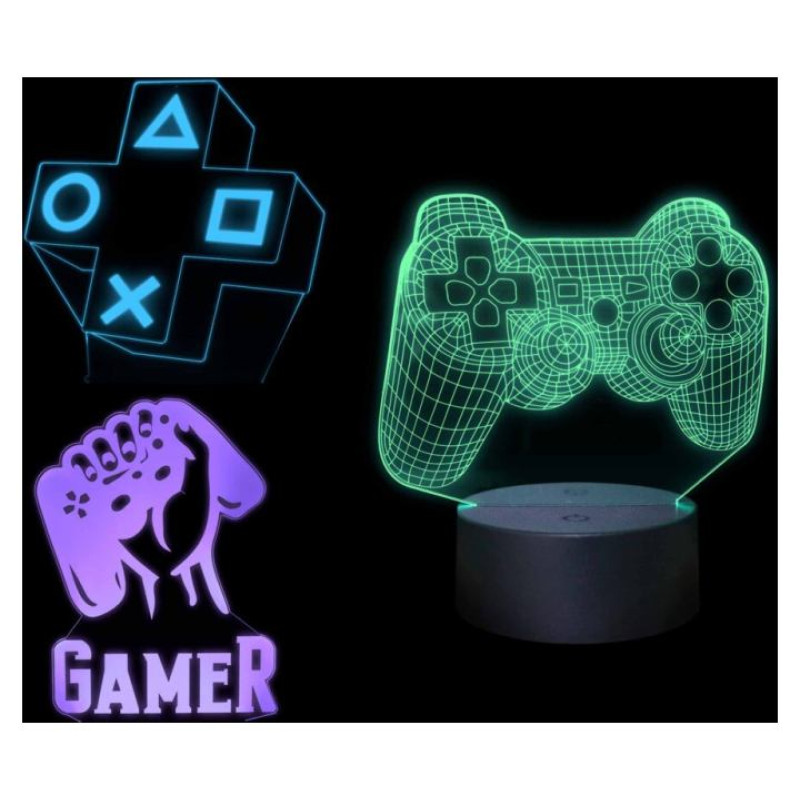 Manta SNL122RGB LED lamp Light decoration Game 2 RGB 3D