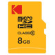 Kodak mSD 8GB Class10 Extra EKMSDM8GHC10CK