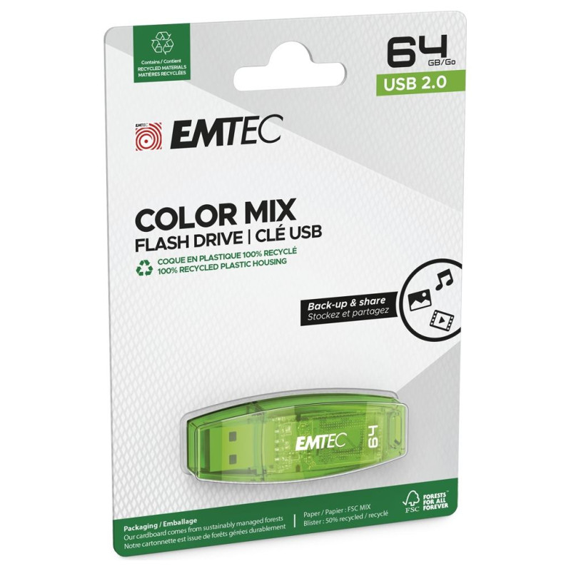 Emtec USB2.0 C410 64GB Green