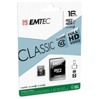 Emtec mSD 16GB Class10 Classic
