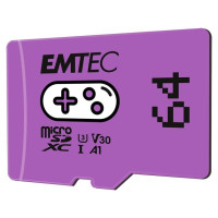 Emtec mSD 64GB UHS-I U3 V30 A1 Gaming Purple