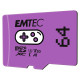 Emtec mSD 64GB UHS-I U3 V30 A1 Gaming Purple