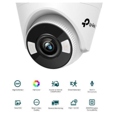 Tp-Link NET CAMERA TURRET H.264 3MP/VIGI C430(2.8MM) TP-LINK