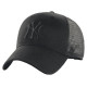 New York Yankees 47 Brand MLB New York Yankees Branson Cap B-BRANS17CTP-BKJ (One size)