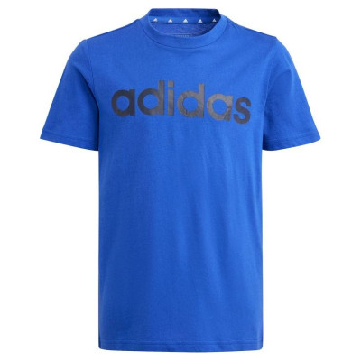 Adidas Essentials Linear Logo Cotton Tee Jr IB4090 (128cm)
