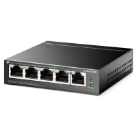 Tp-Link Switch|TP-LINK|Desktop/pedestal|5x10Base-T / 100Base-TX / 1000Base-T|PoE ports 4|TL-SG105PE