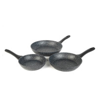 Salter BW06235S1BRMFOB Megastone 3-Piece Frying Pan Set - 20/24/28cm