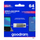 Goodram Flash Drive 64GB USB 3.2 Gen 1 USB / USB C OTG ODA3 Goodram - Silver