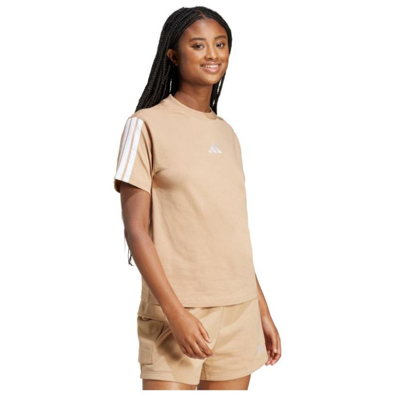 Nike adidas Essentials 3-Stripes Cotton T-shirt W JV7359 (S)