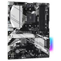 Asrock Mainboard|ASROCK|AMD B550|SAM4|ATX|2xPCI-Express 3.0 1x|1xPCI-Express 3.0 16x|2xM.2|1xPCI-Express 4.0 16x|Memory DDR4|Memory slots 4|1x15pin D-sub|1xHDMI|1xUSB type C|5xUSB 3.2|1xPS/2|1xRJ45|3xAudio port|B550PRO4