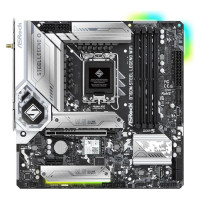 Asrock Mainboard|ASROCK|Intel B760 Express|LGA1700|Micro-ATX|Memory DDR5|Memory slots 4|1xPCI-Express 4.0 1x|1xPCI-Express 5.0 16x|4xM.2|1xHDMI|1xDisplayPort|2xUSB 2.0|5xUSB 3.2|1xUSB-C|1xPS/2|1xRJ45|3xAudio port|B760MSTEELLEGENDWIFI