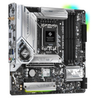 Asrock Mainboard|ASROCK|Intel B760 Express|LGA1700|Micro-ATX|Memory DDR5|Memory slots 4|1xPCI-Express 4.0 1x|1xPCI-Express 5.0 16x|4xM.2|1xHDMI|1xDisplayPort|2xUSB 2.0|5xUSB 3.2|1xUSB-C|1xPS/2|1xRJ45|3xAudio port|B760MSTEELLEGENDWIFI
