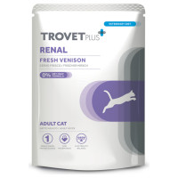 Trovet Plus Pouch Cat Adult Renal Venison 85 g