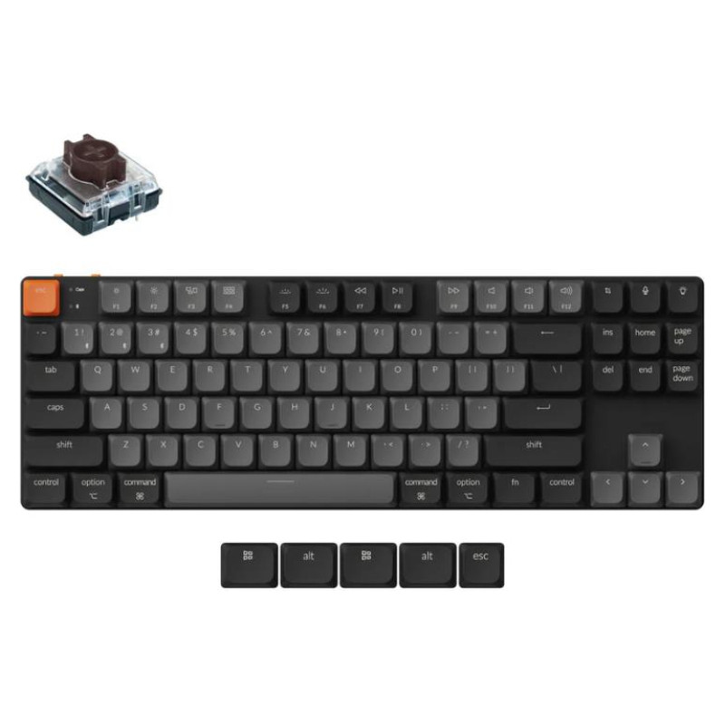 Keychron KEYBOARD WRL K1/BLACK K1X-A3 KEYCHRON