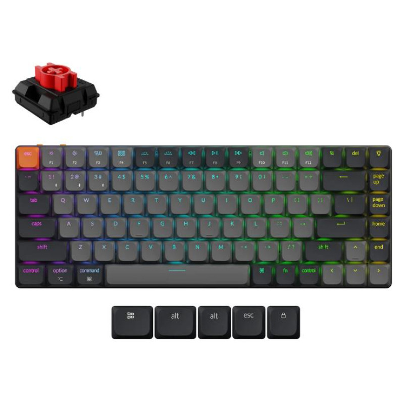 Keychron KEYBOARD WRL K3 RGB/BLACK K3X-B1 KEYCHRON